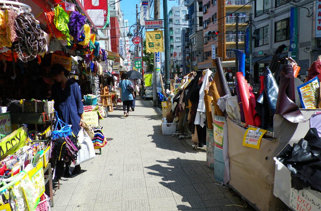 Fabric Town near JR. Nippori Station