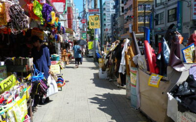 Fabric Town near JR. Nippori Station